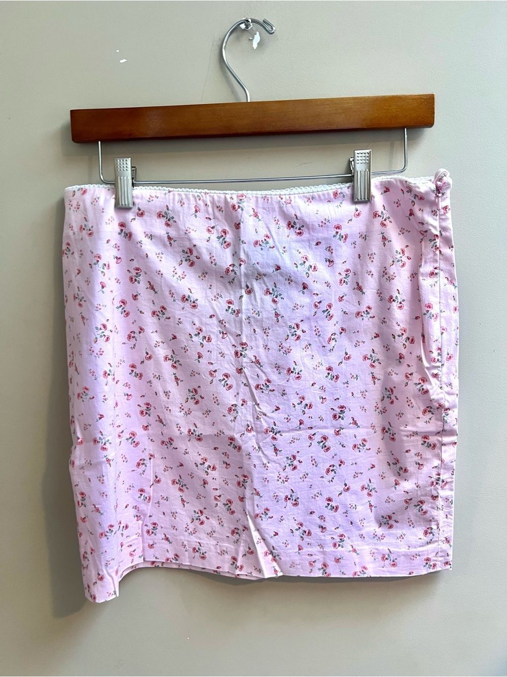 Ralph Lauren Pink Floral Mini Skirt 8